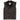 Black leather motorcycle vest with snap buttons and two chest pockets