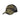 Camouflage trucker cap with black mesh back and curved brim