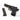 Black Beretta 92-style pistol replica with magazine and stand accessory pieces