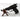 Black pistol replica side view with textured grip and trigger guard