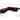 Denix Mauser C96 pistol replica, close side view with brown wood grip