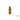 Brass-colored replica bullet standing upright with pointed nose and base