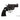 Denix revolver pistol replica with black frame, open cylinder window, textured black grip