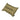 Olive drab self-inflating pillow, rectangular with valve and stitched seams