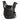 Black MOLLE plate carrier vest with front straps and adjustable shoulder harness.