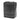 MOLLE belt pouch with front webbing strip and zipper, muted charcoal