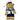 Sturm navy teddy bear plush full body in sailor cap, striped collar, and navy shorts