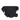 Black nylon waist concealment pouch with belt strap, webbing handles, and side loops
