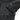 Black leather jacket cuff with snap button and elastic waistband