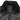 Black leather jacket with black fur collar, snap placket and A-2 label