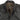 Black leather pilot jacket collar with interior label and gold-tone zip trim