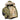 Olive green short N-2B winter parka with fur-trim hood and quilted lining