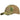 Tan and green camouflage mesh BB cap with curved brim