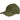 Olive green BB cap with mesh front and curved brim