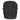 Tactical utility pouch back panel with MOLLE webbing and strap loops, black