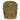 Olive utility pouch back panel with MOLLE grid and webbing straps