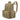 18L tactical backpack, khaki with adjustable shoulder straps and front flap pocket