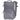 Dark gray tactical quick-access backpack with front zip pockets and webbing straps