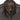 Dark brown leather A-2 flight jacket neckline with interior brand label