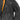 Black MA-1 bomber jacket detail with side zip pocket and orange-trim lining