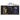 Fabric wallet interior with card slots, keyring, coins, and cash