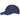 Midnight blue tactical ripstop cap with front hook-and-loop patch and curved brim