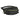 Black and olive green waist pack with front zip pocket, adjustable belt strap