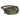 Green and brown camouflage waist pack with front zip pocket, adjustable belt strap