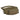 Olive green waist pack with front zip pocket, adjustable belt strap, webbing tabs