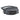 Waist pack in gray fabric with front zipper pocket and small dark logo on center panel