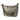 Tan carryall backup bag with wide shoulder strap and front pocket panel