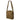 Bushcraft haversack shoulder bag in tan with adjustable straps and front flap pocket