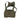 Adaptive green chest pack with mesh shoulder harness and front panel pouches