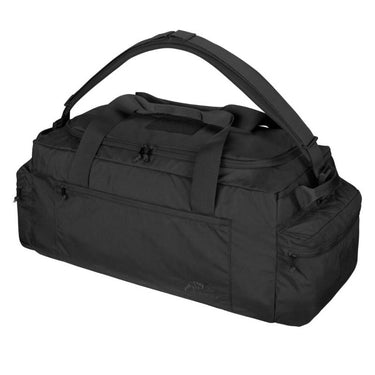Urban training bag in black with padded top handle and front zip organizer pocket