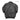 Black lambskin leather jacket back view with stand collar and ribbed waistband
