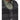 Black tactical MOLLE vest close-up of front zipper and textured chest panels