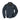 Navy blue flight jacket with front zipper and chest flap pockets