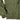 Olive field jacket close-up of sleeve, zipper placket, and rib-knit cuff