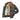 Women’s lambskin jacket with shearling collar, front view with hang tags