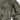 Sage green parka sleeve and chest pocket with snap buttons and zipper