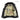 Black leather flight jacket interior view with quilted map lining and fur collar