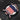 Leather jacket embroidered All American patch with American flag and Established 1935
