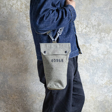 Like New Swiss Military 1960s Canvas Bike Bag