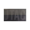 JTAC subdued IR patch with dark gray lettering and striped texture