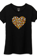 Helikon Women Cotton Chameleon Heart T-Shirt