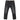 Black jeans pants with straight leg and dark wash finish