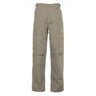 Helikon BDU cotton ripstop pants in khaki, cargo pockets and belt loops