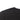 Black utility tee with back yoke seam and short sleeves