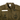 Olive drab utility overshirt with collar, button placket, and chest pockets with patches.