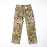Multicam tactical pants with front cargo pockets and belt loops